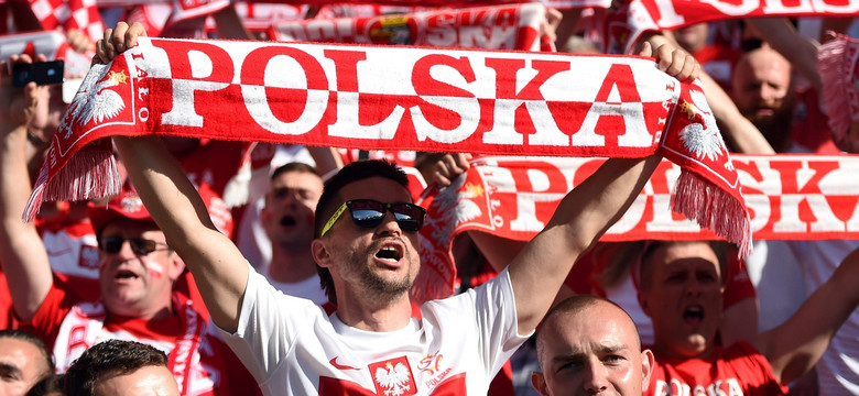 Polscy i niemieccy kibice dopingują swoje drużyny