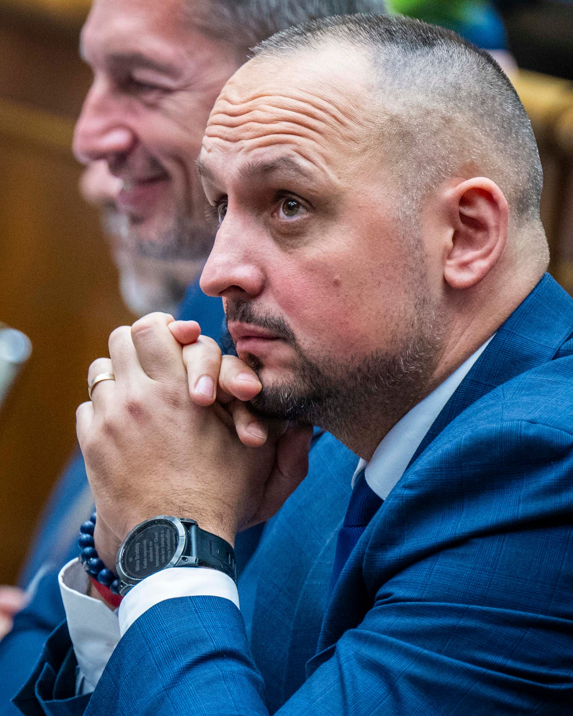 Prezident Slovenskej komory zdravotníckych záchranárov a poslanec NR SR František Majerský.