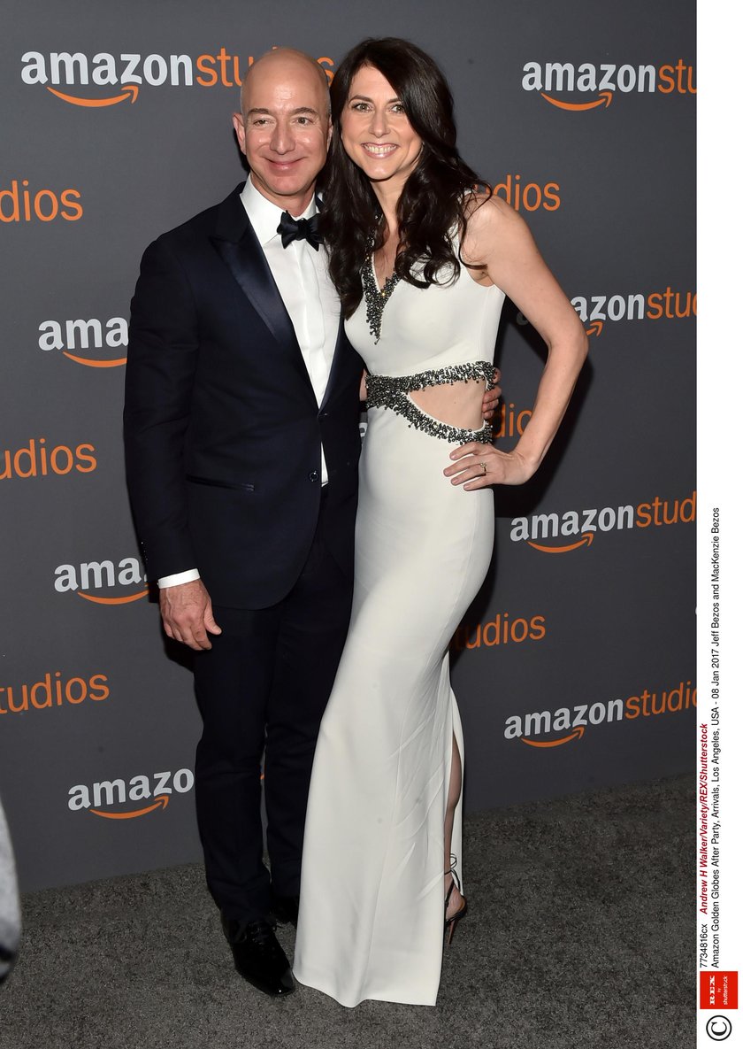 Jeff i Mackenzie Bezos