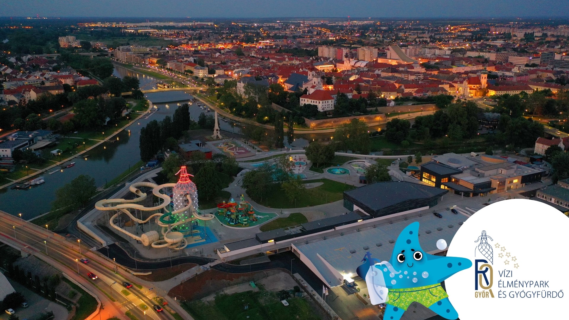 Nový aquapark v Maďarsku.