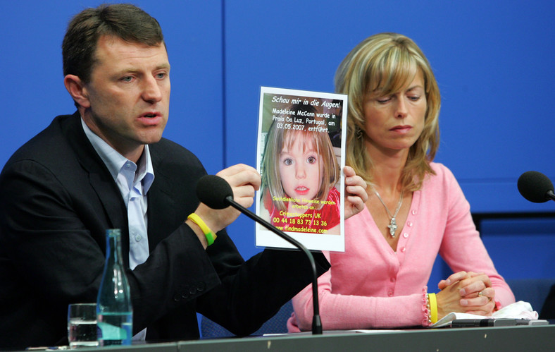 Kate i Gerry McCann, rodzice Maddie, w 2007 r.