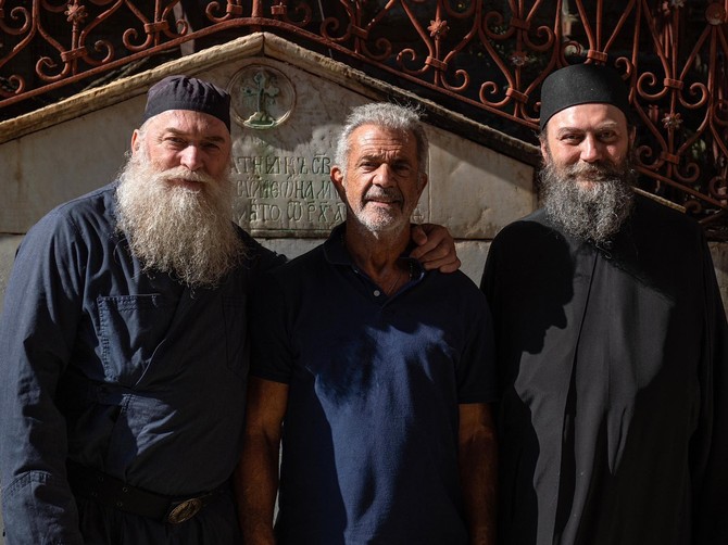Mel Gibson na Hilandaru