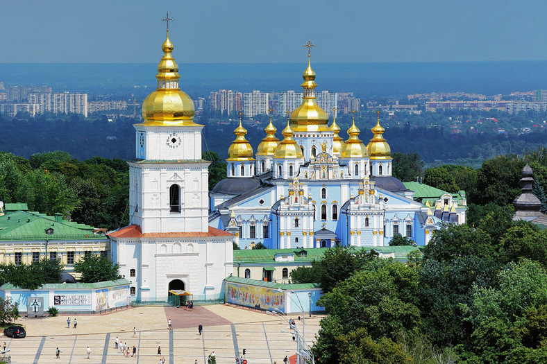 Cerkiew św. Michała w Kijowie. Ukraina