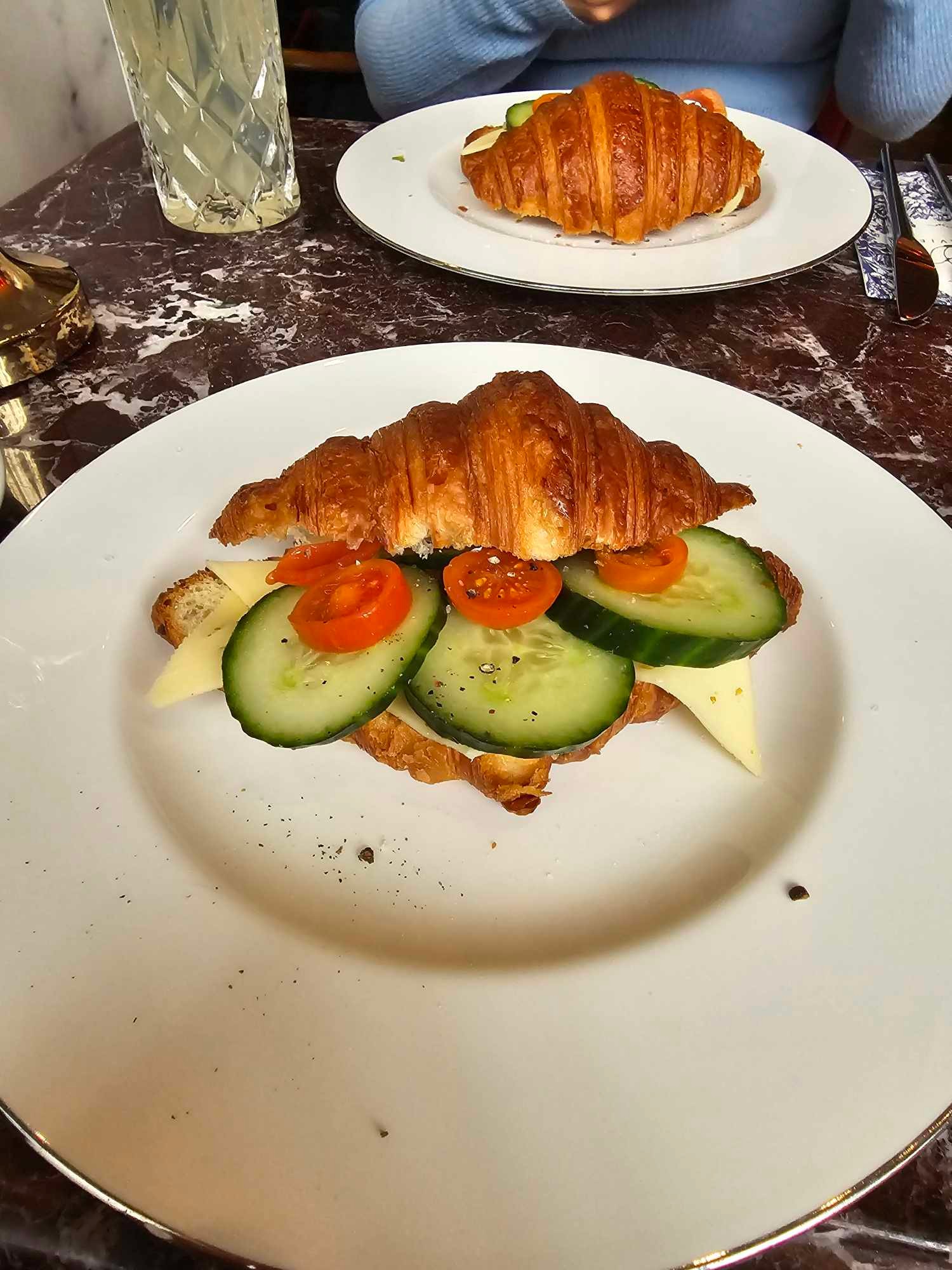 Slovenska pofotila svoje neskoré raňajky vo Viedni.