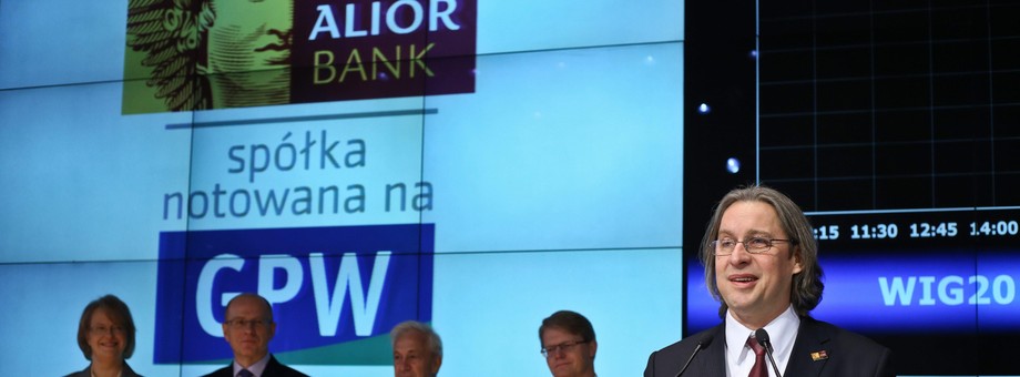 WARSZAWA GPW ALIOR BANK DEBIUT