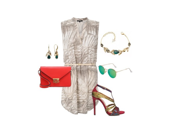 STYLIZACJE ze zwiewnymi sukienkami i spódniczkami na lato 2015