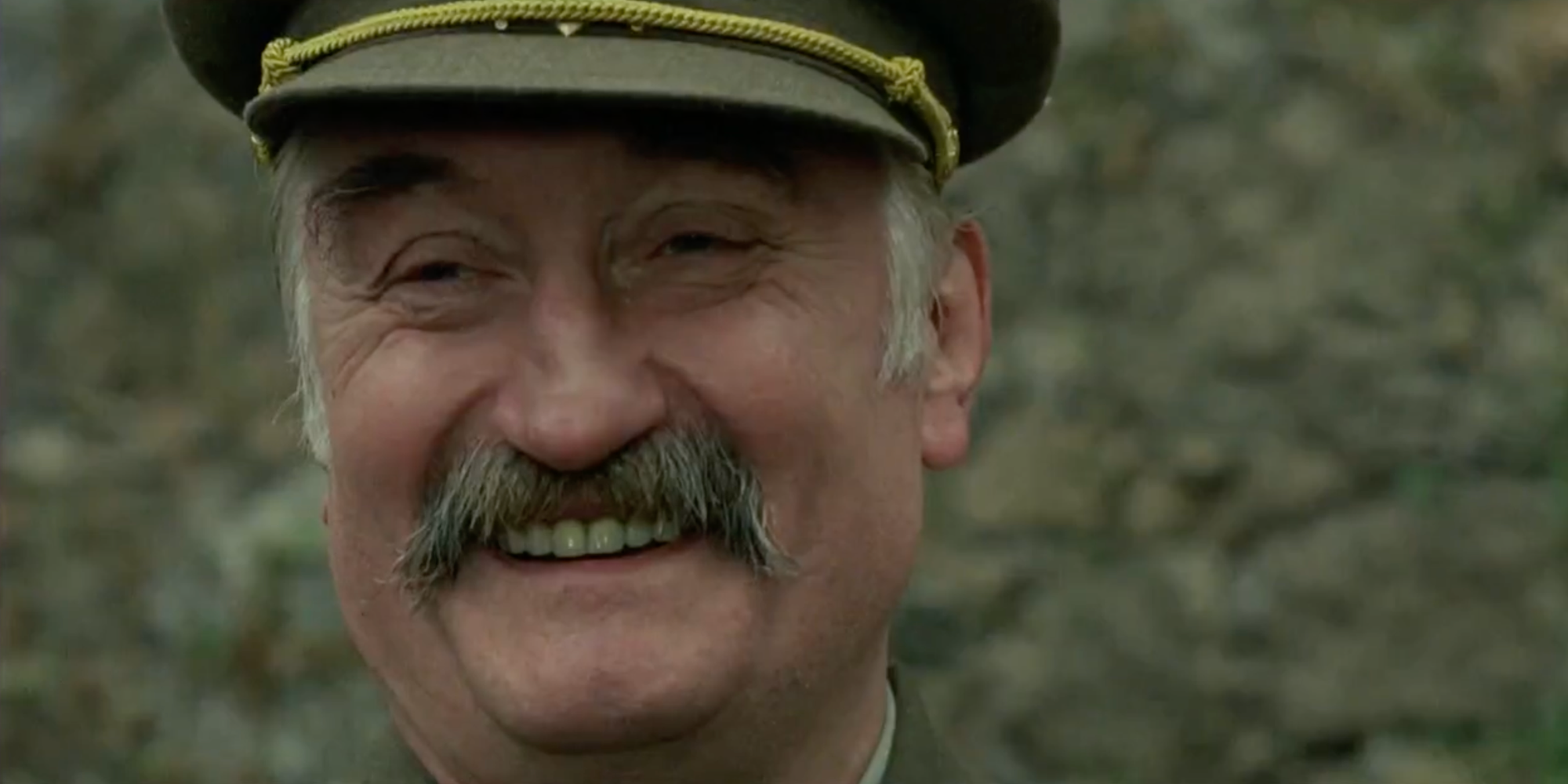 Český herec Pavel Landovský vo filme Černí baroni. 