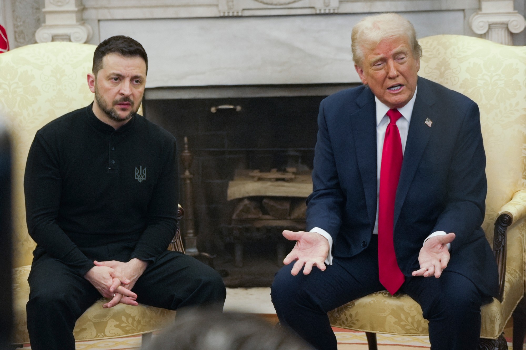 Ukrajinský prezident Volodymyr Zelenskyj v USA.