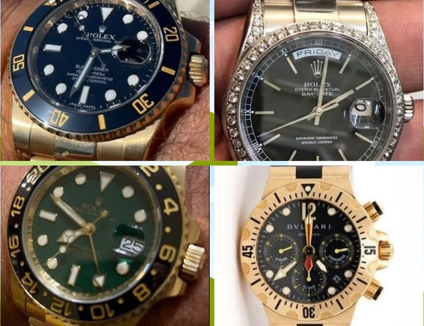 Ukradeni satovi i nakit