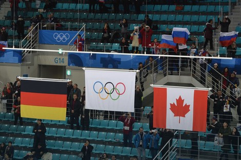Olimpijska umesto ruske zastave