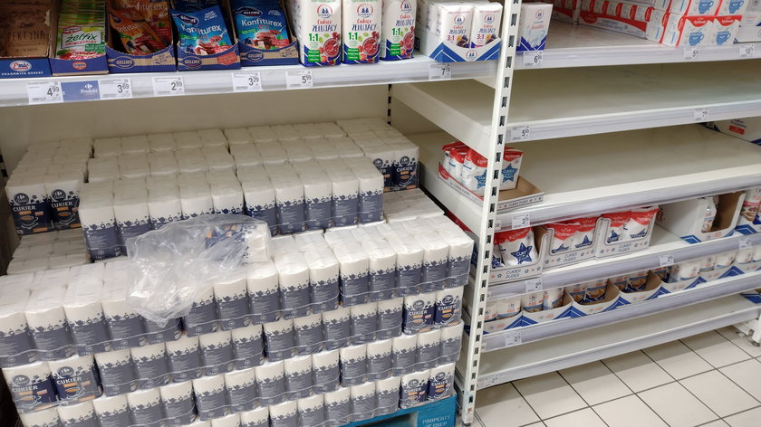 Carrefour drastycznie ograniczył sprzedaż cukru