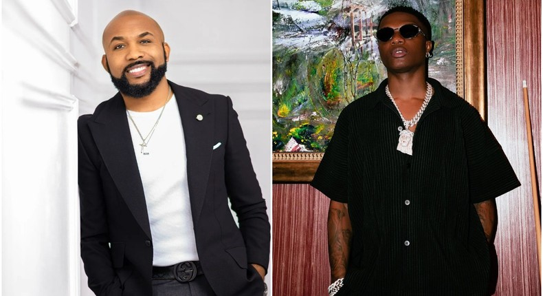 Nigerian music stars Banky W and Wizkid [Instagram/BankyW] [Instagram/Wizkid]