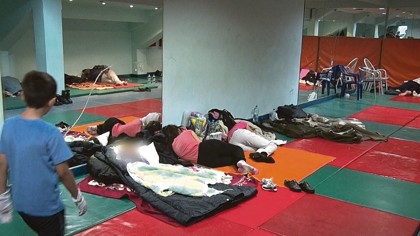 Spas u sportskoj hali