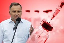 Wybory prezydenckie 2020. Andrzej Duda i Szczepionki