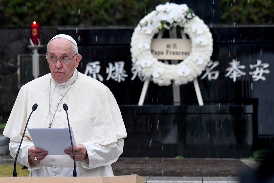 epa08021127 - JAPAN CHURCHES POPE (Pope Francis visits Japan)