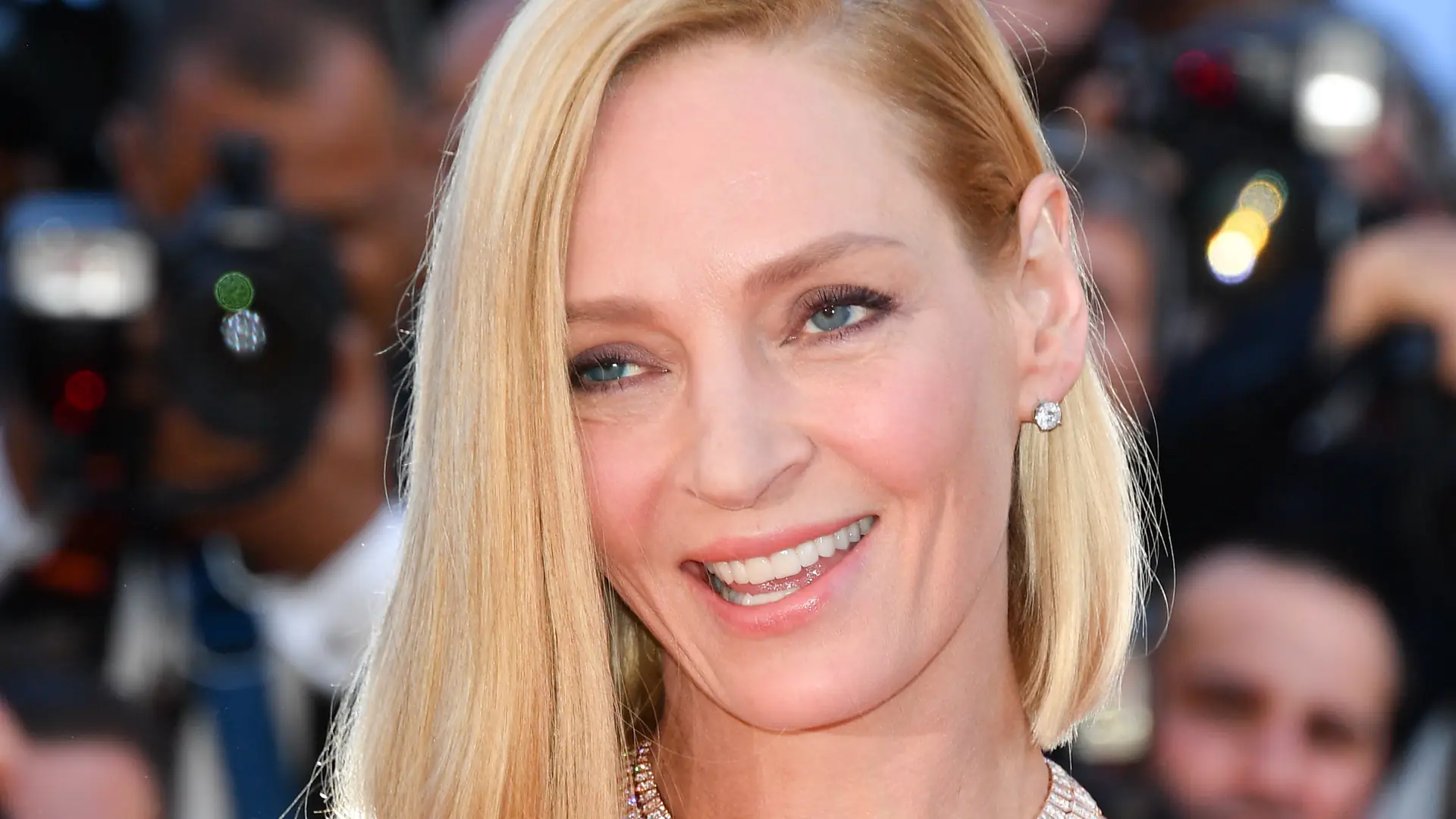 Uma Thurman już tak nie wygląda. Po operacjach plastycznych jest nie do poznania