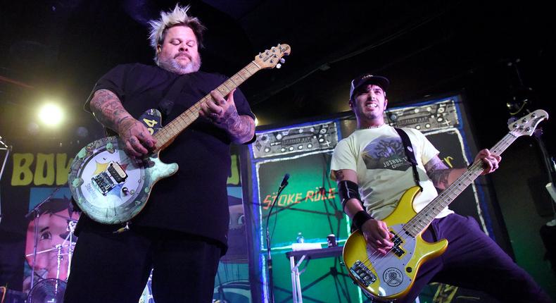 The author says that an older man at a punk show reminded her that you can still do things you love as you get older.Tim Mosenfelder/Getty Images