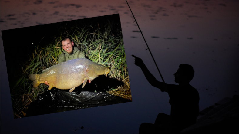 Kamil Góra pobił swój rekord w wadze karpia. Złowiona ryba miała 24 kg! (fot. World Carp Classic)