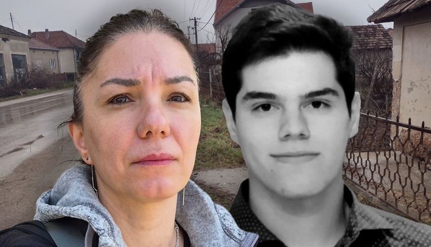 Majka Vesna Ristić i nastradali Željko Ristić 