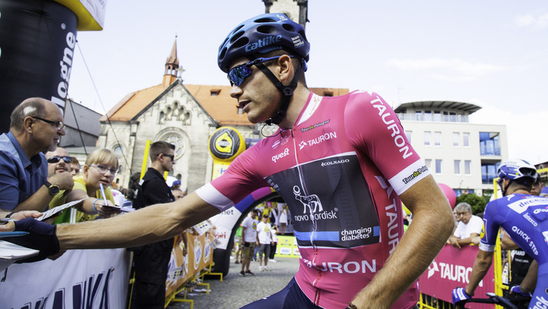 Charles Planet stracił jedną z dwóch koszulek podczas piątego etapu Tour de Pologne. Francuz zatrzymał niebieski trykot dla najaktywniejszego zawodnika. Liczy, że dzięki dużej przewadze uda mu się ją utrzymać, co byłoby największym sukcesem jego zespołu Team Novo Nordisk.