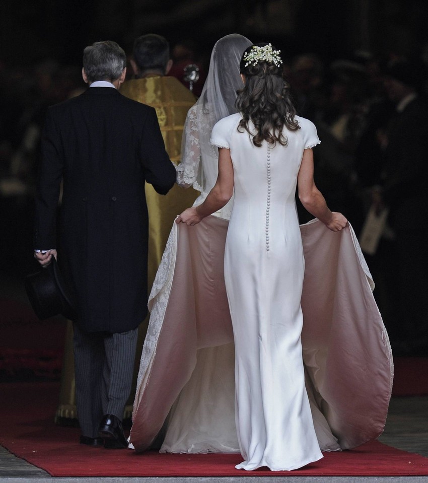 Blistala je u beloj haljini na venčanju svoje sestre i princa Vilijama