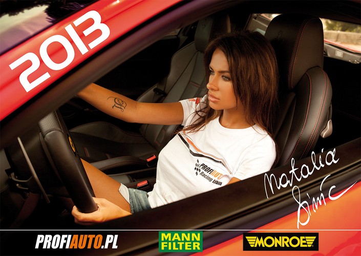 Natalia Siwiec w kalendarzu na 2013 rok