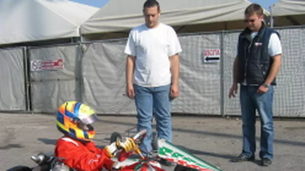 Karting: Piotr Dobija startuje i testuje