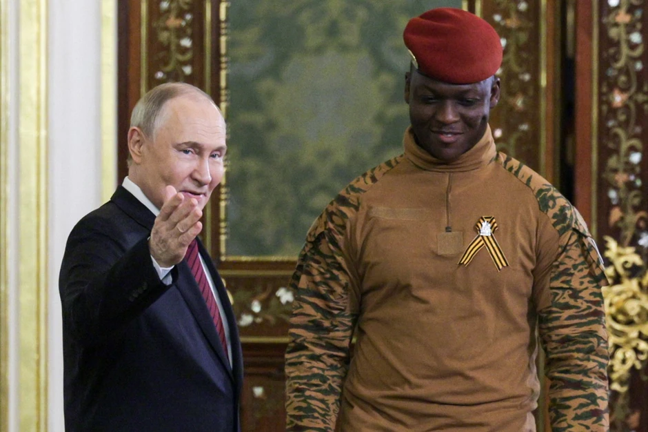 Vladimir Putin i Ibrahim Traore