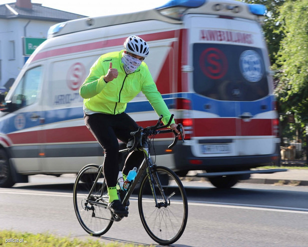 Sebastian Nowacki, funkcjonariusz Komendy Miejskiej Policji w Płocku