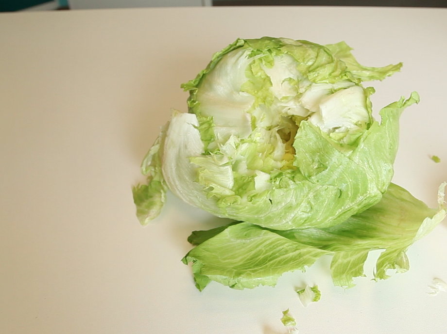 No. 10. Iceberg lettuce