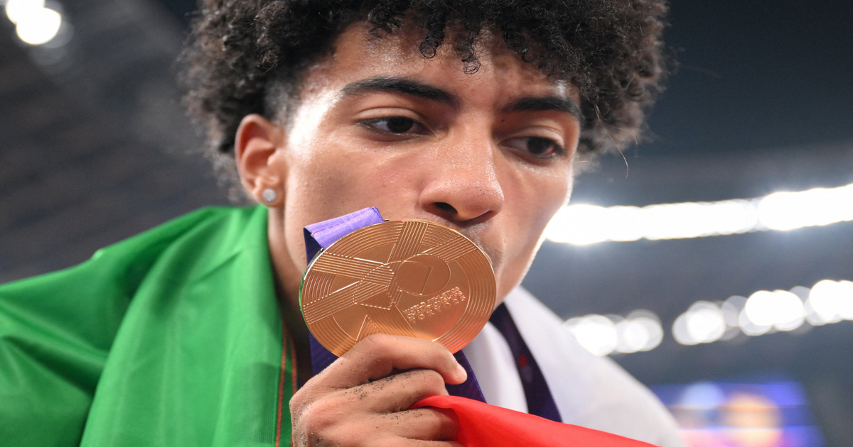 Mattia Furlani è oro mondiale: 'Guardando mamma mi sono commosso'