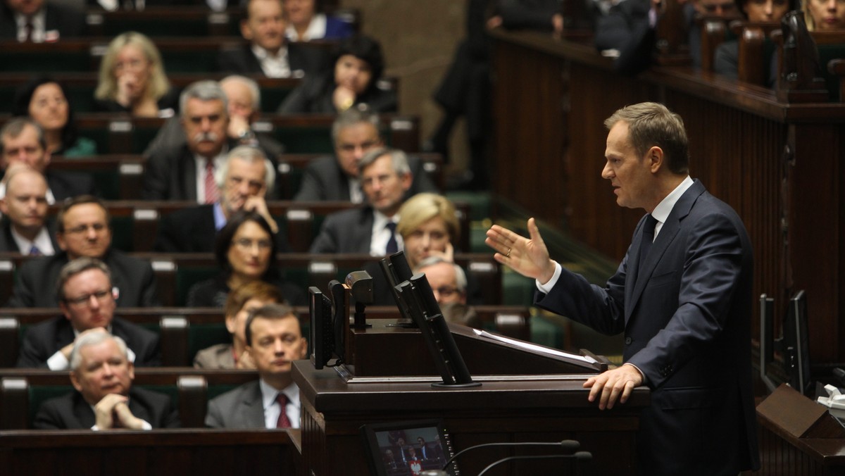 Posłowie opozycji krytykowali podczas sejmowej debaty czwartkowe wystąpienie Donalda Tuska na temat przyszłości UE zarzucając mu m.in. braki wizji. Wizja jest, to silna pozycja Polski w rodzinie silnych krajów europejskich - odpowiadał PSL.