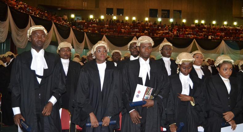 Nigerian Law School call to Bar ceremony/Illustration [Independent] 