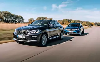 BMW X4 xDrive 20d kontra Mercedes GLC 250 d 4Matic Coupe