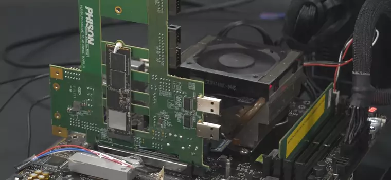 Phison prezentuje kontroler SSD PCIe 5.0. Odczyt na poziomie aż 12,5 GB na sek.