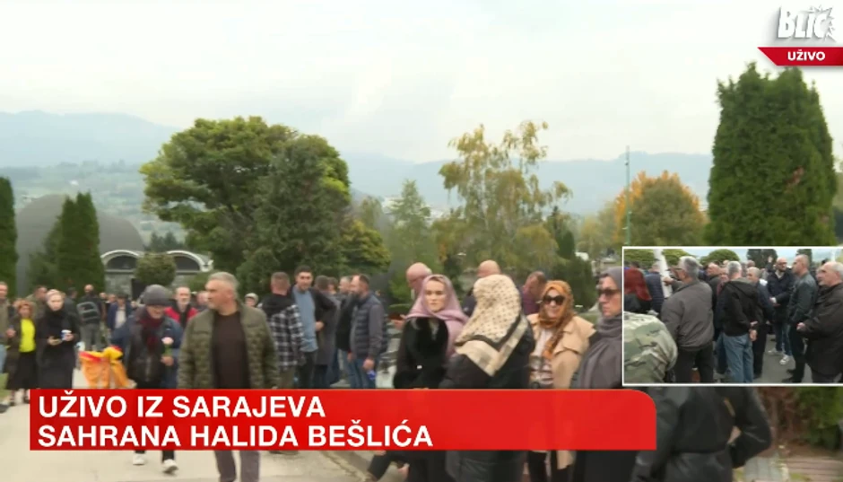 Sahrana Halida Bešlića