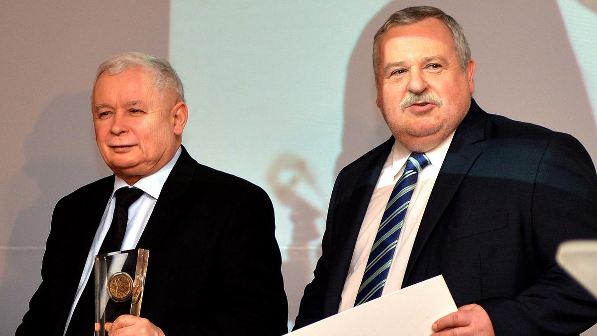 Jarosław Kaczyński i Artur Balazs