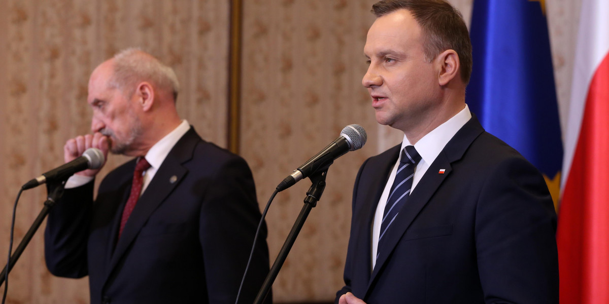 Andrzej Duda i Antoni Macierewicz