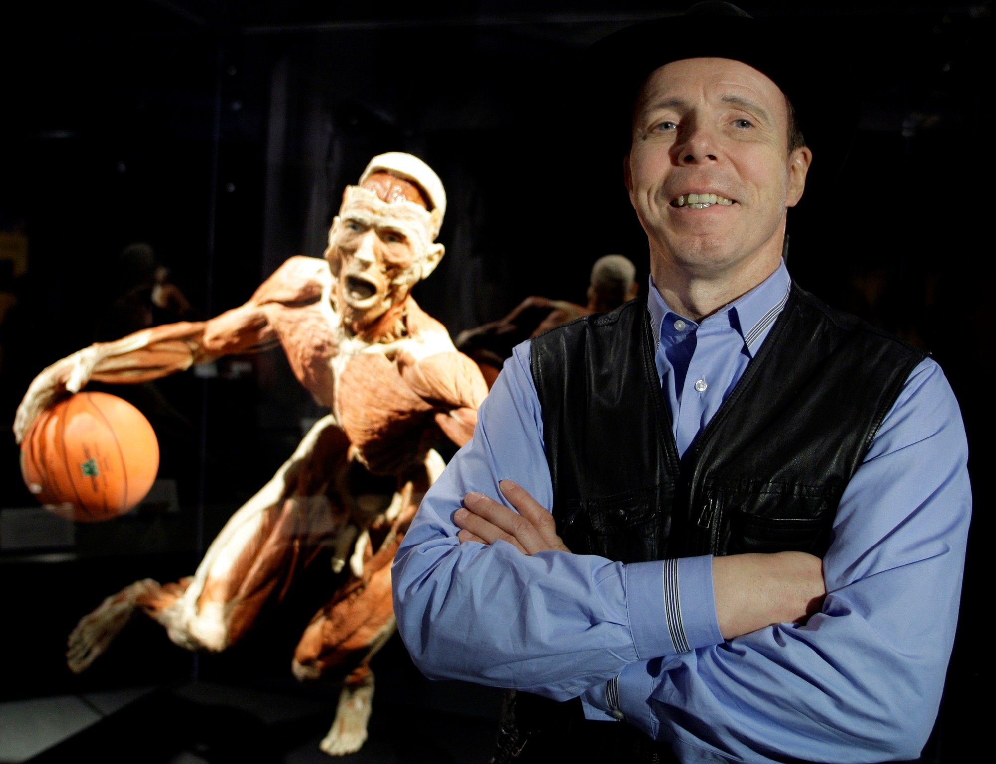 Nemecký anatóm Gunther von Hagens.