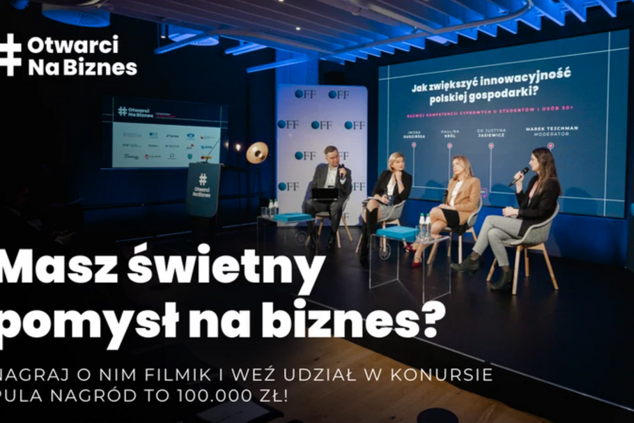 #OtwarciNaBiznes. Konkurs na najlepszy pomysł na biznes