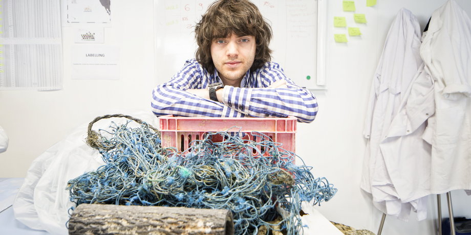 Boyan Slat, pomysłodawca akcji oczyszczania oceanu z plastiku