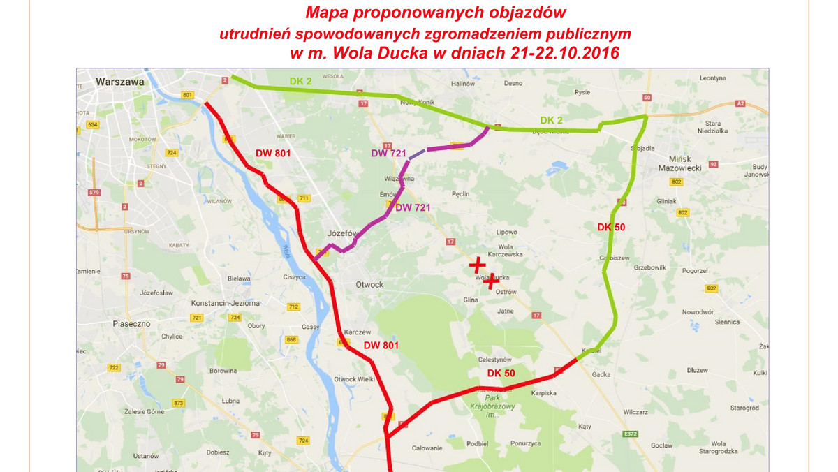 Już kolejny raz okoliczni mieszkańcy zablokują drogę krajową nr 17 w miejscowości Wola Ducka na Mazowszu. Dziś po południu i wieczorem oraz jutro w ciągu dnia organizują protest przeciwko uciążliwościom związanym z funkcjonowaniem składowiska odpadów i sortowni. Będzie on polegał na blokowaniu przejść dla pieszych. To spowoduje ogromne utrudnienia na trasie Warszawa-Lublin. Podpowiadamy, jak je ominąć.