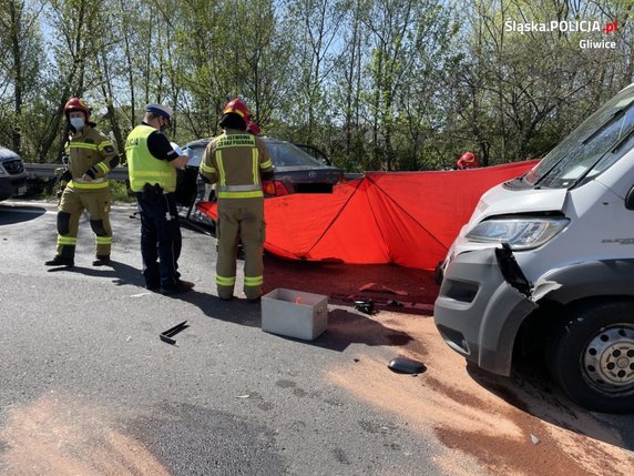 Śmiertelny wypadek na dk 88