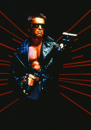 Arnold Schwarzenegger jako 'Terminator'