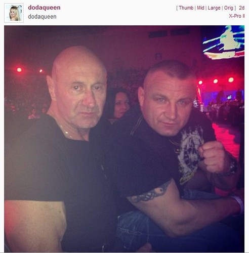 Doda bawiła się na gali KSW