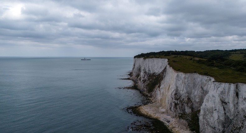 The Ruby (not pictured) is carrying the fertilizer ammonium nitrate.Carl Court/Getty Images