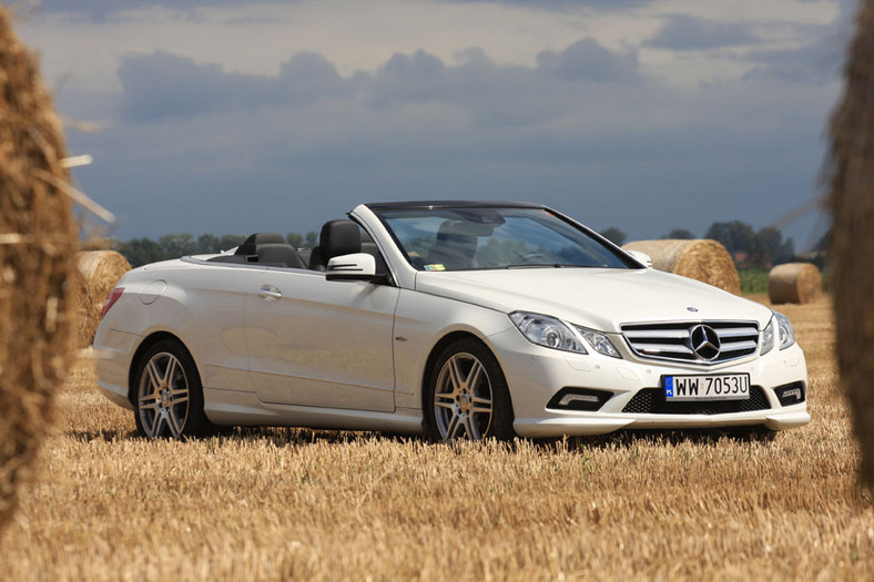 Mercedes E 350 CDI Cabrio z miękkim dachem