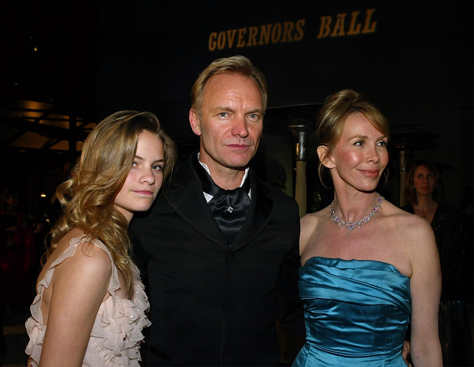 Sting z córką Eliot Sumner i żoną