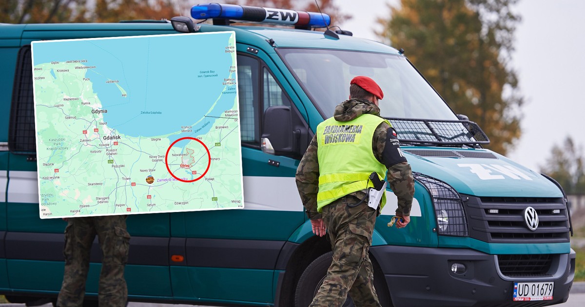 Chcieli zatrzymać żołnierza. Padły strzały. Dramatyczne sceny w Elblągu