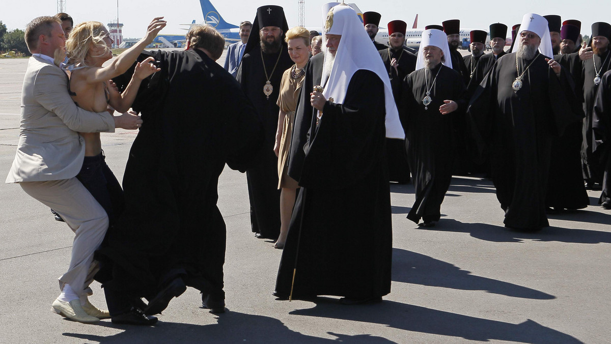 Atak na rosyjskiego patriarchę